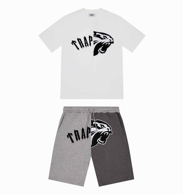 Trapstar Arch Shooters Shorts Valkoinen | TS-64927