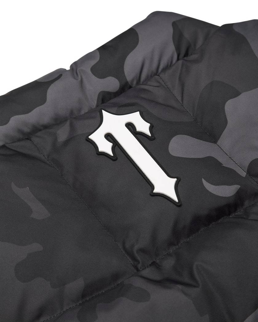 Trapstar Foundation Gilet Harmaat Camo | TS-65447