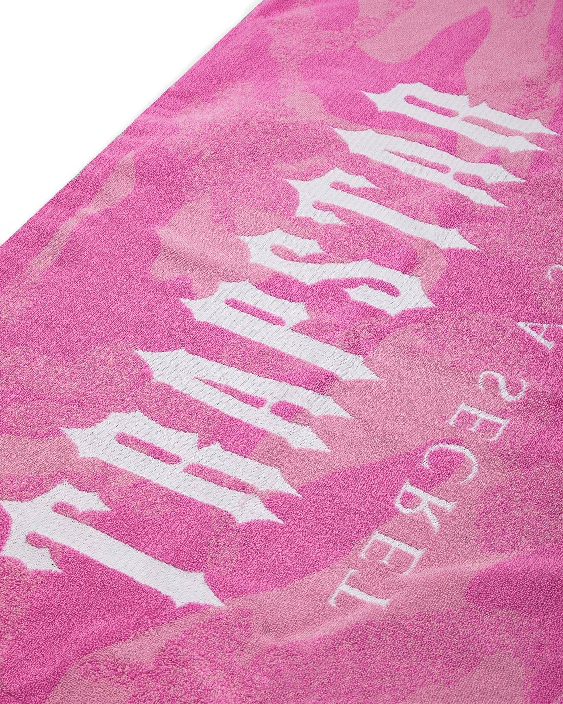 Trapstar Irongate Beach Towel Pinkki Valkoinen | TS-65068