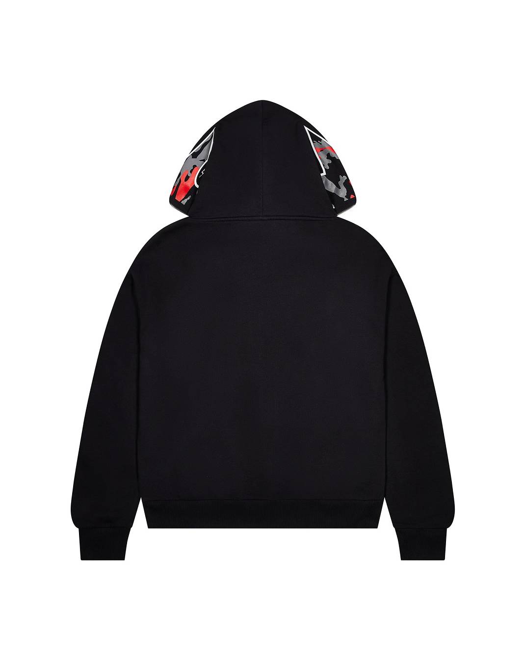 Trapstar TS Star Camo Hoodie Mustat | TS-65393
