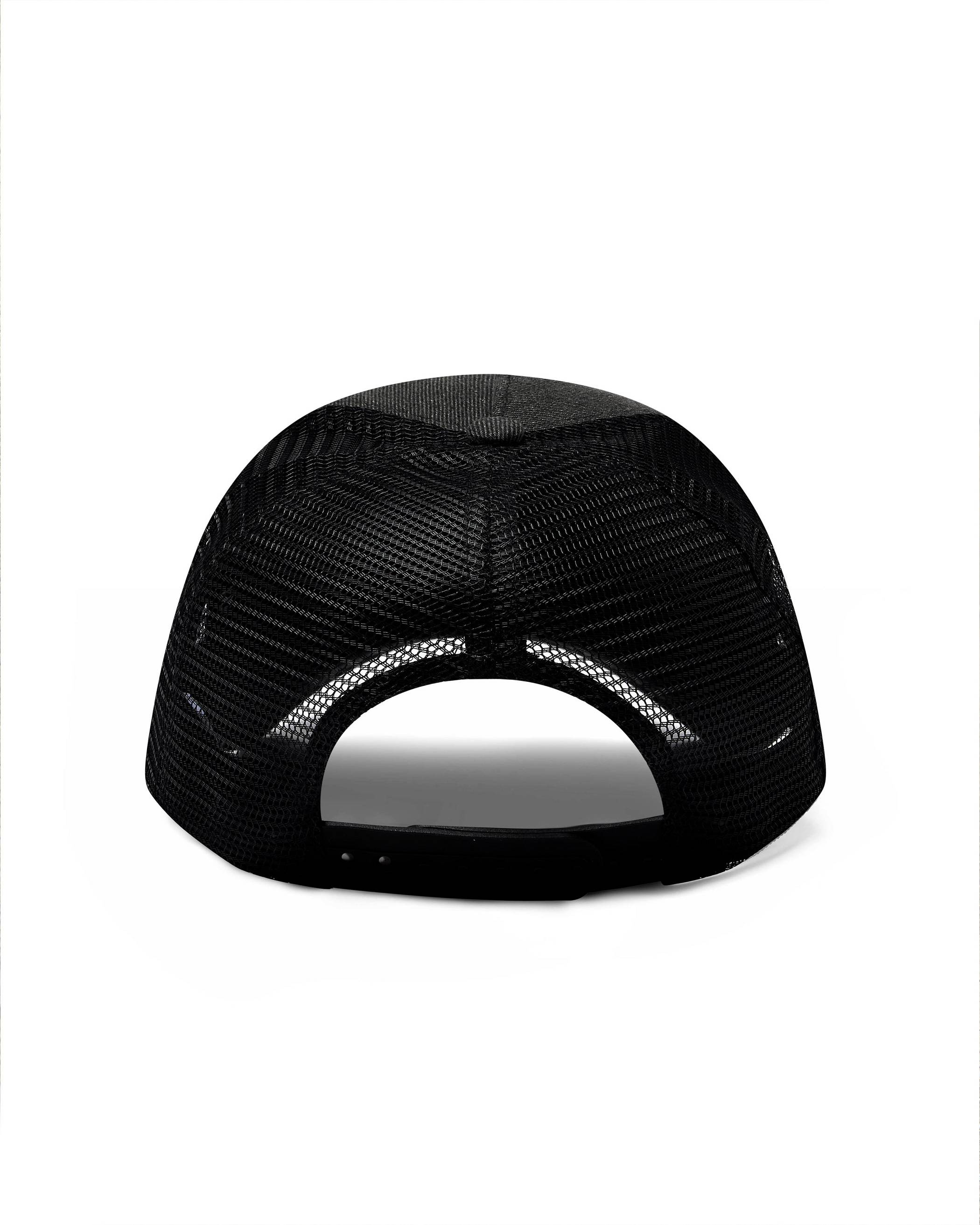 Trapstar TS Star Diamante Trucker Mustat | TS-65062