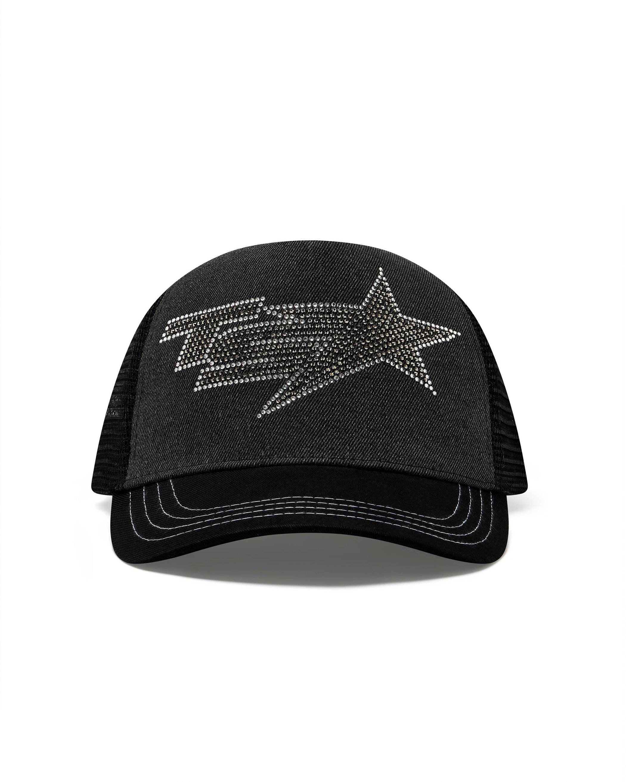 Trapstar TS Star Diamante Trucker Mustat | TS-65062