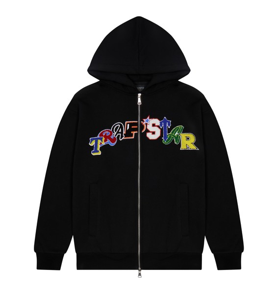 Trapstar Wildcard Zip Mustat | TS-64846