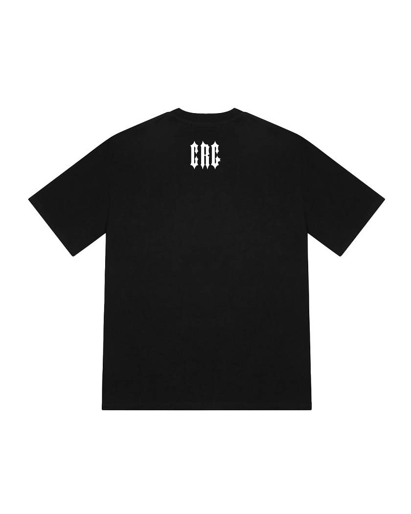 Trapstar x Central Cee Script Tee CD & Cassette Bundle Mustat | TS-65219